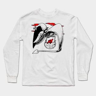 Pterodactyl delivery system Long Sleeve T-Shirt